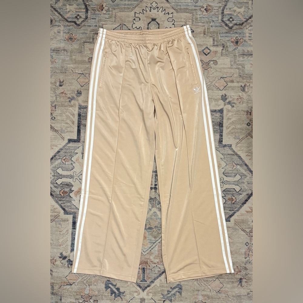 Adidas Beige Firebird Track Pants